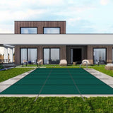 Inground Pool Safety Cover, 16x32ft Rectangle Winter Safety Pool Cover for Inground Swimming Pools, W465P203690