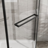 Goodyo Neo-Angle Frameless Shower Door 36 in.D x 36 in.W x 72 in.H Corner Shower Enclosure with D163107681