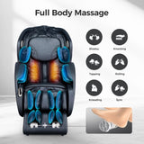 ZUN BOSSCARE 3D Zero Gravity Massage Chair,Full Body Shiatsu Recliner with APP Black W730P162463