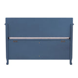 TREXM Shoe Bench with Removable Cushion, Entryway Bench with Hidden Storage for Entrance and Living N715P198567M