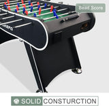 ZUN Foosball Table Soccer Arcade Games: Foosball Tables Adult Size for Home, Game Room, Bar W1753P197700