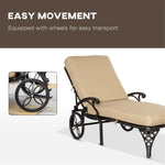 ZUN Folding Lounge Chairs / beach chair （Prohibited by WalMart） 05573980