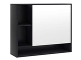 2 in 1 Mirrored Bathroom Wall Cabinet, Space-Saving Medicine Cabinet with Hidden Storage & Shelves 16479845