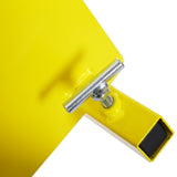 600lb Panel Dolly , 10in. Pneumatic Wheels,yellow W46559168