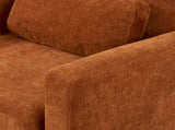 Modern Accent Chair, Chenille Upholstery Armchair - Modern Style, Solid Wood Frame - Ideal for W1765P172323