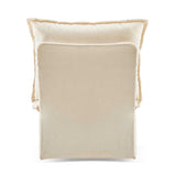 Detachable Off White Chenille Single 360 Swivel Rocking Rocker,360 Swivel Sofa Chair & Single Sofa W1164P190847