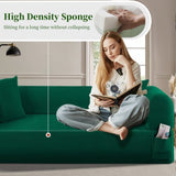 Spring Sofa with High-Quality Fabric, Pillows & Storage - Pocketed Springs, High-Density Foam, for B347P365278