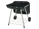 17.5 Inch Charcoal Grill with Wheels and Adjustable Dampers 61478254