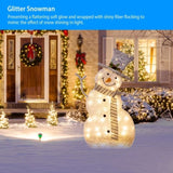 LED Christmas Snowman Decoration lighted up snowman Collapsible Battery Operated Lighted Snowman 28503649