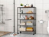 5 Tier Shelf Wire Shelving Unit, NSF Heavy Duty Wire Shelf Metal Large Storage Shelves Height W155065924