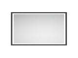 60 x 48 Inch LED Bathroom Mirror with Aluminum Frame, Wall Mounted Vanity Mirror, Anti-Fog, Memory, W2287P279100