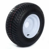 ZUN Pair Trailer Tire & Rims 205/65-10 1105 Lbs Black Rubber Tubeless 11811889