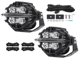 LED Pod Lights 5inch White Amber DRL Spot Beam Off Road Driving Light 6000K 178W 98806731