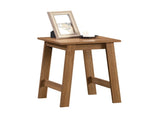 Small Square Wood Side Table, Walnut Finish 62696251