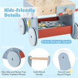 Wooden Baby Walker with Multi-Activity Center 65389002