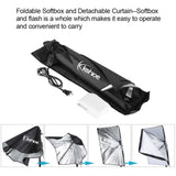 135W Bulb 5070 Single Head Soft Light Box Two Lights Set US Plug 14577102