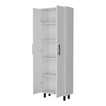 ZUN Oklahoma Tall Pantry Cabinet, Cupboard Storage Organizer with 5-Shelf B128P148774