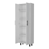 ZUN Oklahoma Tall Pantry Cabinet, Cupboard Storage Organizer with 5-Shelf B128P148774