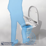 ZUN Luxury Smart Toilet Bidet Built In, Bidet Toilet Heated Seat, Elongated Japanese Toilet 52919809