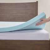 All Season Reversible Hypoallergenic Cooling Mattress Topper B03595134