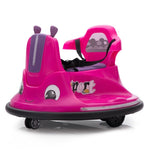 ZUN 12V Snail-Shaped Kids Electric Bumper Car with Remote Control, Ride On Car with LED Lights, Music, W2181P156754