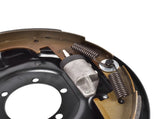 Driver Side 12" Hydraulic Brake Backing Plate Compatible with 7,000 lb Trailer Axles Mounts to 96466326