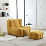 Fluffy bean bag chair, comfortable bean bag for adults and children, super soft lazy sofa chair with W1996P190378