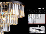 (Same as W1340P188542/L5007-600-B) 24" Contemporary Crystal Moderns Crystal Ceiling W1340P189317