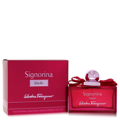 Signorina Ribelle by Salvatore Ferragamo Eau De Parfum Spray 3.4 oz for Women FX-547245