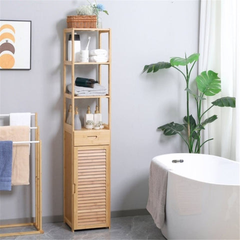 ZUN Bathroom Cabinet /Laundry Basket （Prohibited by WalMart） 71387351