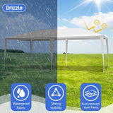 3*6m Non-Cloth PE Cloth Plastic Sprayed Iron Pipe Outdoor Party Tent White 15425105