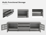 TV Stand for TVs up to 60'', Entertainment Center Multifunctional Storage Space, TV Cabinet WF309280AAK