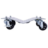 Car Dolly, Heavy Duty Wheel Dolly,4 Tire Wheel Dolly Car Stakes 6000lbs Capacity,Gray W465136665