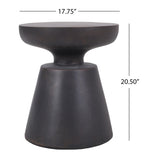 Outdoor LightWeight Concrete Side Table 73454.00