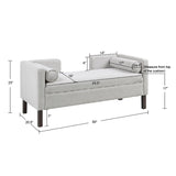 Upholstered Accent Bench B035118522