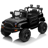 Dual Drive 12V 4.5A.h with 2.4G Remote Control Jeep Black 07310911