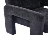Modern Minimalist Casual Single Armchair Living Room, Bedroom, Office Area Upholstered Chair 17513857