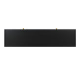 U_Style Storage Cabinet Sideboard Wooden Cabinet with 4 Doors for Hallway, Entryway, Living Room, WF317431AAB