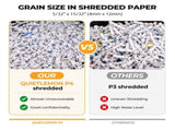 100 Sheet Auto Feed Paper Shredder P4 Security Level, 60Min Non Stop Commercial Shredder for Home 50177072