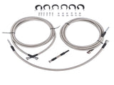 Diesel Braided Stainless Steel Fuel Line Set 20832565 Fits for GMC Sierra 2500 HD 3500 HD 2004-2010 32200096
