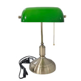 Vintage Bankers Desk Lamp, Traditional Student Antique Piano Table Light 03016291
