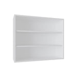 ZUN Wall Shelf 30" H, 3 Shelves, White B097P250901