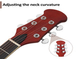 41 inch Cutawary Round Back Acoustic Guitar Spruce Top Grape Hole Burlywood 38803516