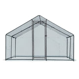 13 x 10 ft Large Metal Chicken Coop, Walk-in Poultry Cage Chicken Hen Run House with Waterproof 43287944
