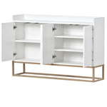 ZUN Modern Sideboard Elegant Buffet Cabinet with Large Storage Space for Dining Room, Entryway 17706014