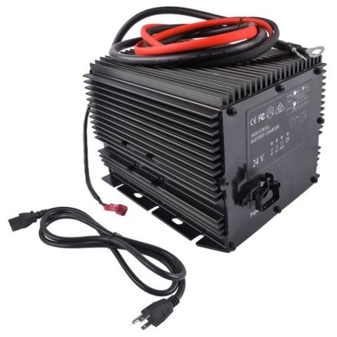 ZUN 24V/25A Battery Charger with Indicator Light B01-05-0056 70789 for Haulotte Lift, Terex 56590679