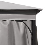 TREXM 10x12 Outdoor Gazebo Tent with Double Roofs, Patio Gazebo with Mosquito Netting and Privacy N715P261157E