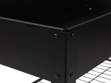 Planting Box With Wheels Black 29008852