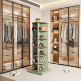 Green 360 Rotating shoe cabinet 6 layers W1320P191821