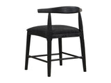 COUNTER STOOL IN BLACK FABRIC N771P339881H